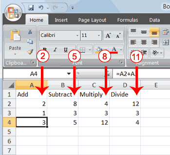 Automatic Recalculation Example