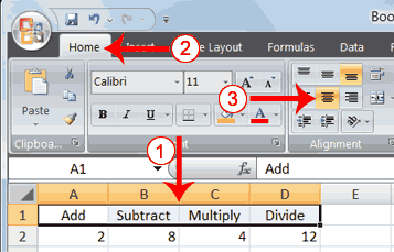 Align Center Example