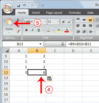 Paste Example