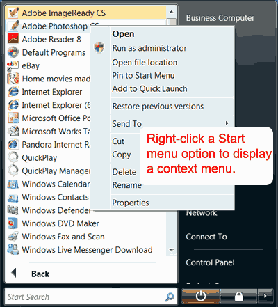 Context Menu