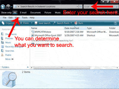 Search Dialog Box